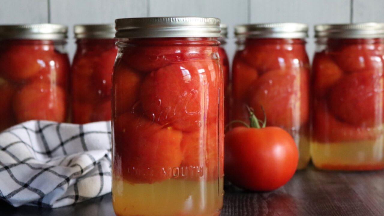 Canning Tomatoes Whole - 8 Simple Steps