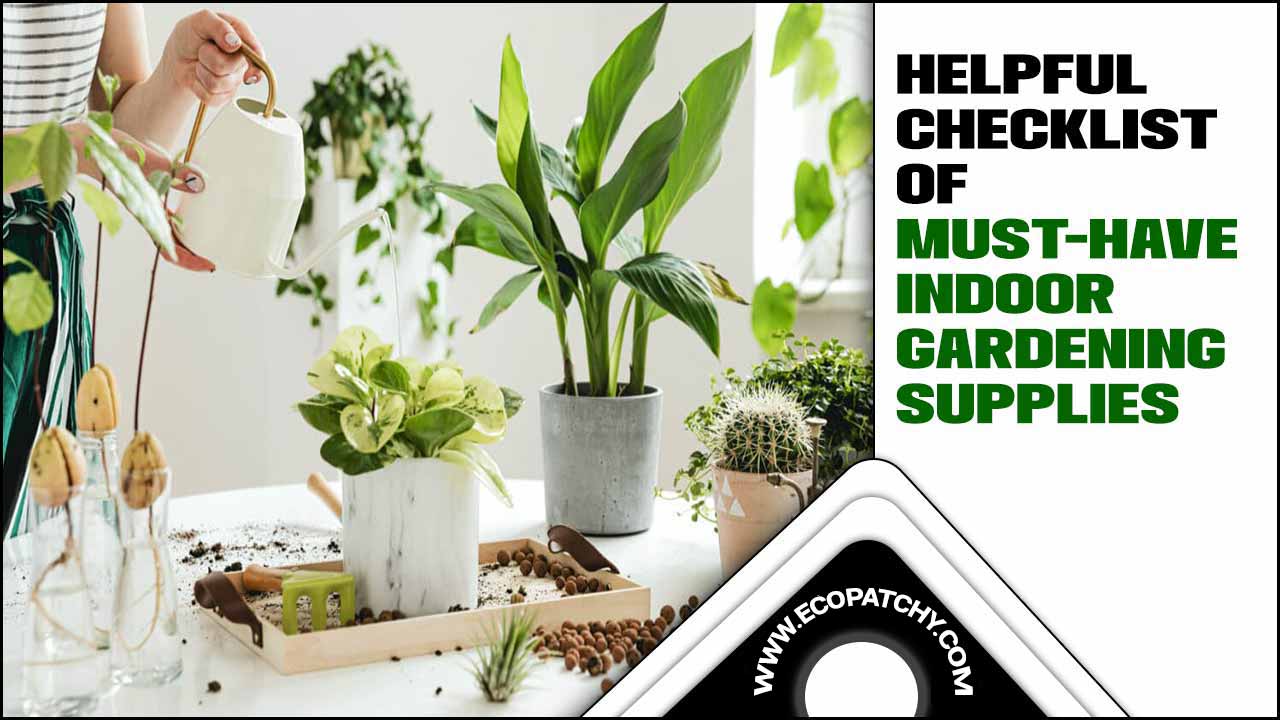 Checklist Of Must-Have Indoor Gardening Supplies