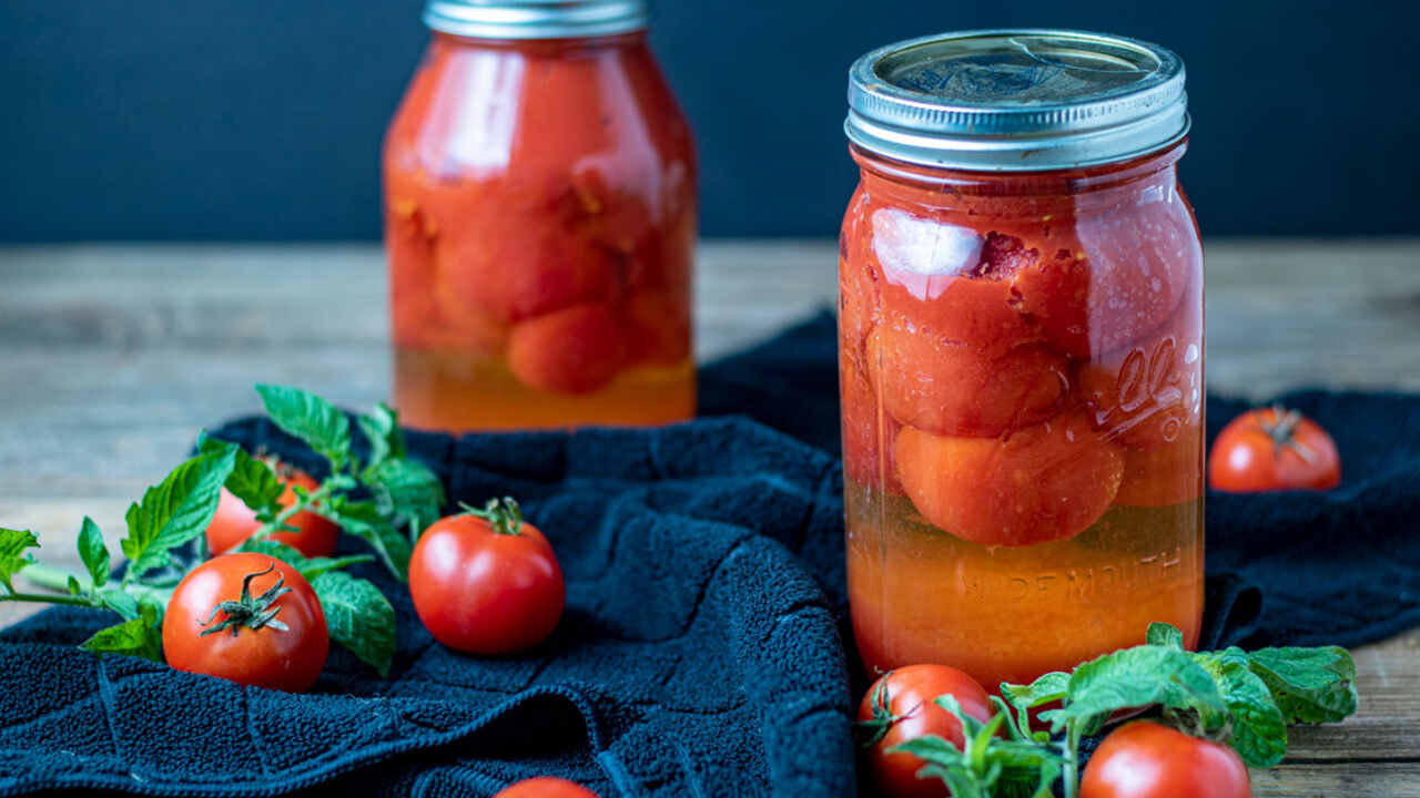 Store The Canned Tomatoes