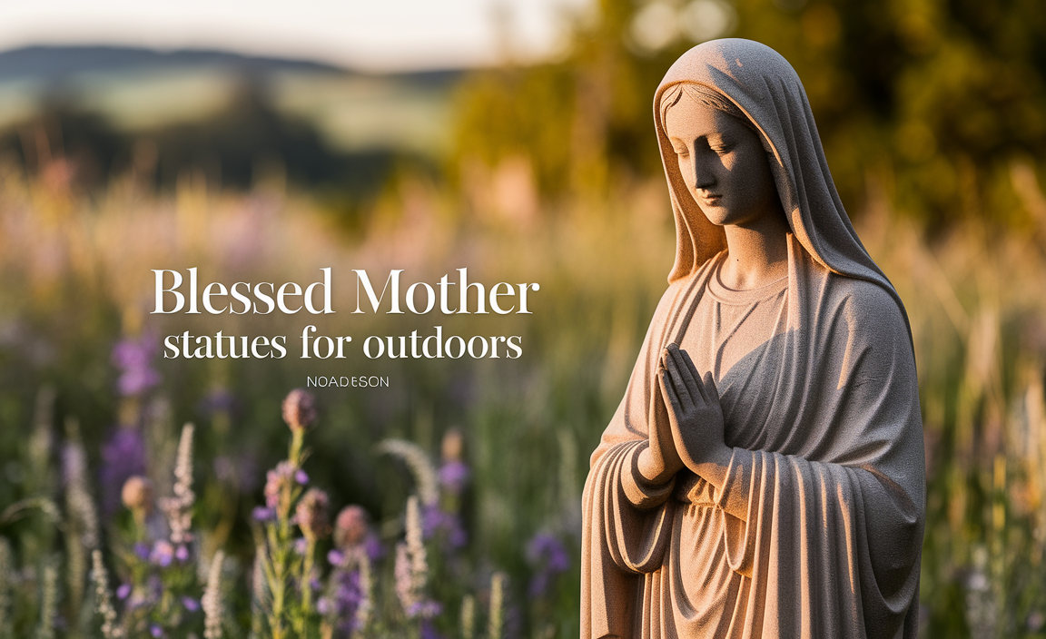 Blessed Mother Statues For Outdoors