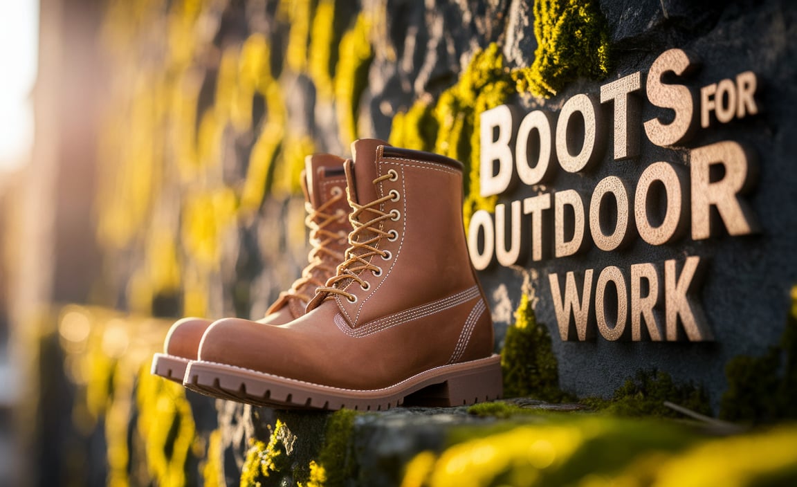 Boots For Outdoor Work