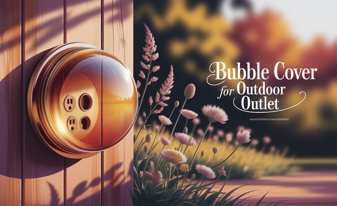 Bubble Cover For Outdoor Outlet