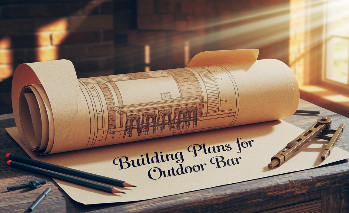 Building Plans For Outdoor Bar