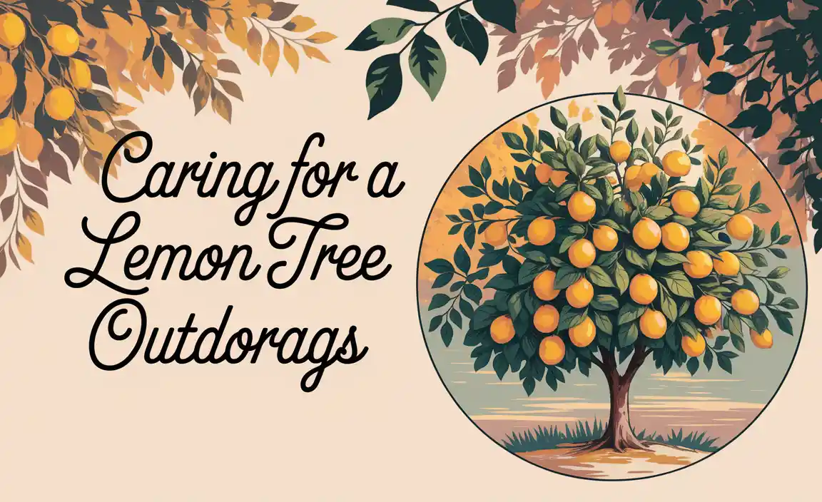 Caring For A Lemon Tree Outdoors