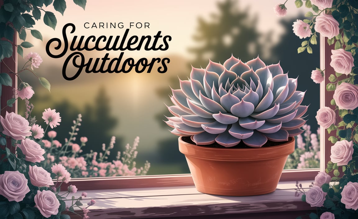 Caring For Succulents Outdoors