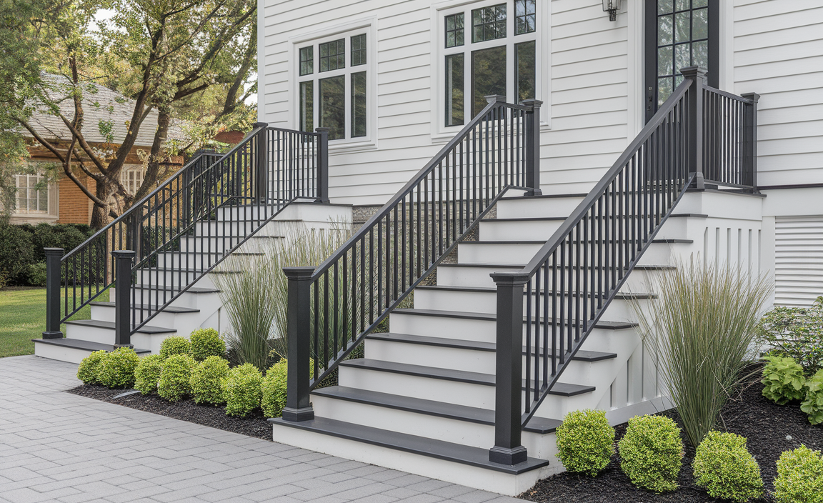 Design Options for Black Metal Handrails