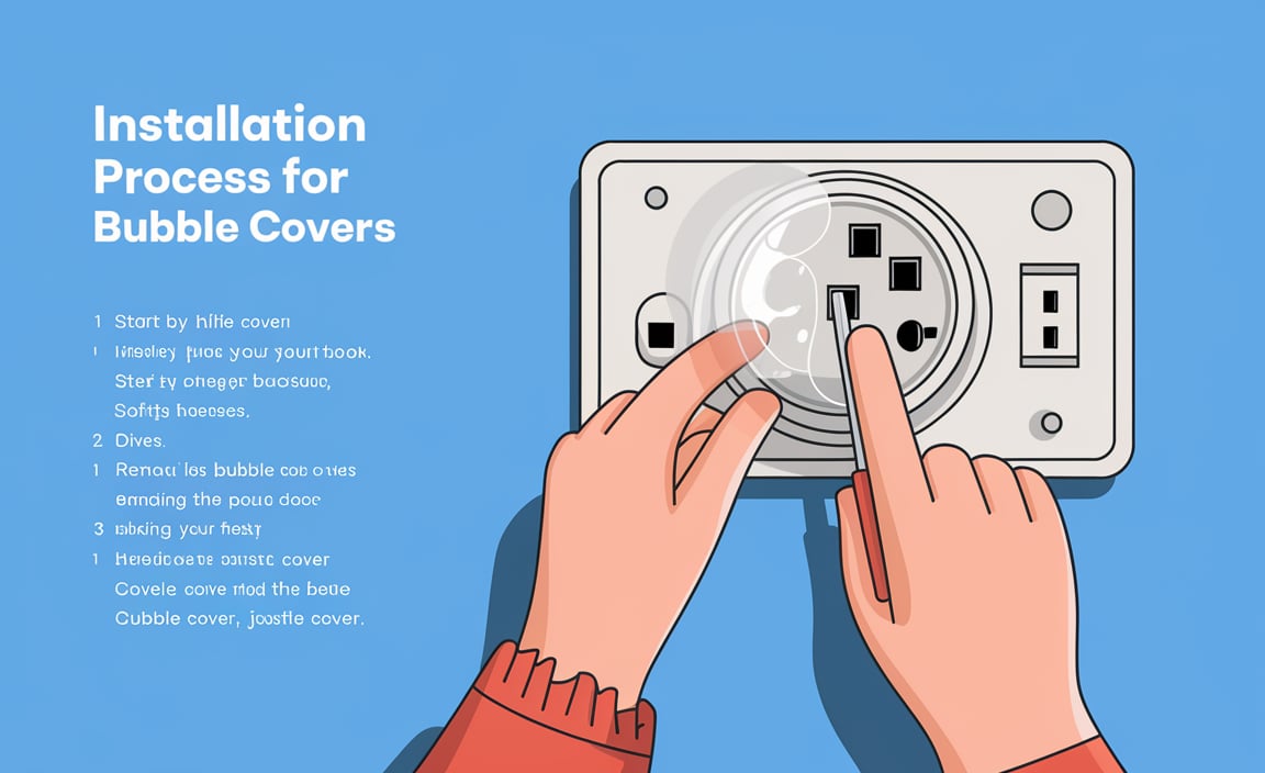 Installation Process for Bubble Covers