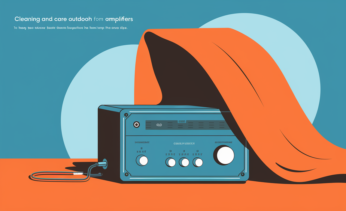 Maintenance and Care for Outdoor Bluetooth Amplifiers
