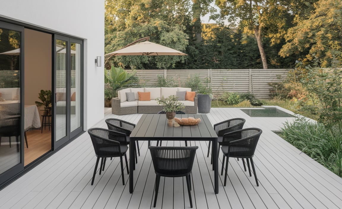 Style Variations of Black Outdoor Dining Sets