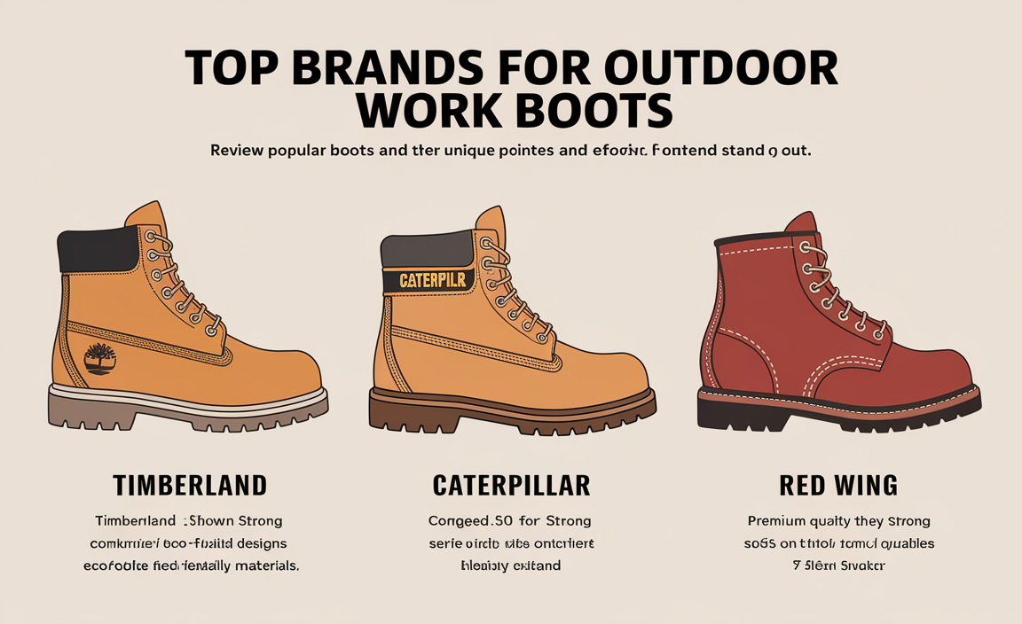 Top Brands for Outdoor Work Boots
