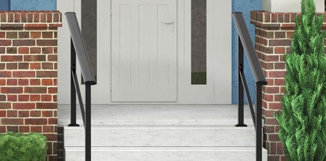 lowe's handrails for outdoor steps
