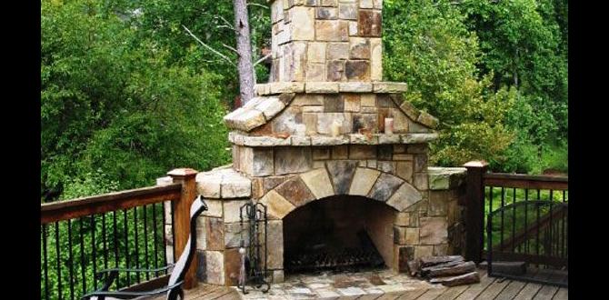 outdoor fireplace for deck outdoor fireplace for deck