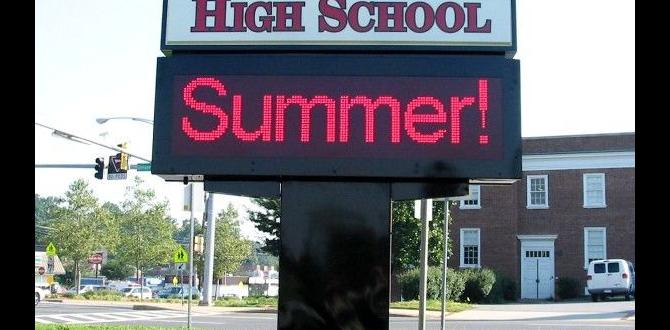 outdoor signs for schools