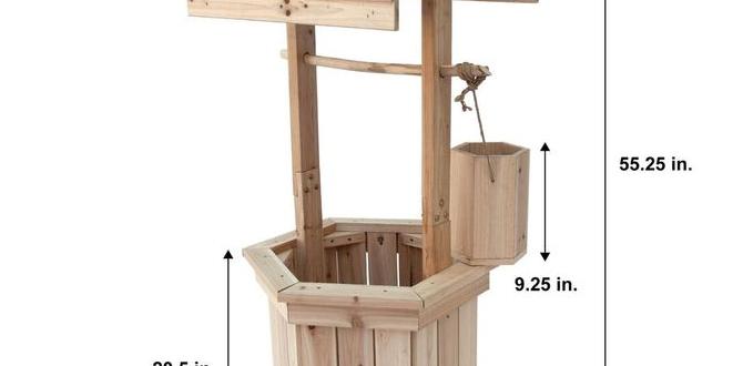 Benefits of wooden wells in garden design wooden wells for gardens