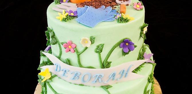 Choosing the perfect theme for a gardener's birthday cake birthday cake for a gardener Choosing the perfect theme for a gardener's birthday cake birthday cake for a gardener