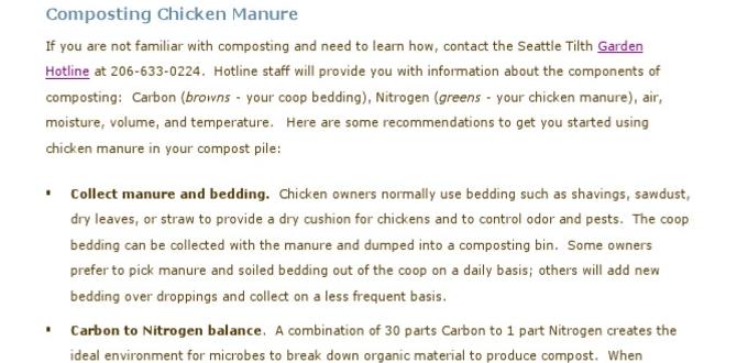 Common questions about chicken manure usage is chicken manure good for vegetable gardens