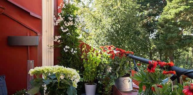Creative use of terraces and balconies ideas for small space gardens Creative use of terraces and balconies ideas for small space gardens