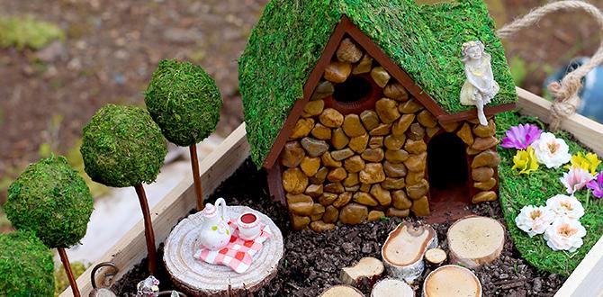 Decorating your fairy house fairy houses for gardens