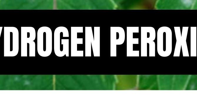 How to use hydrogen peroxide in the garden hydrogen peroxide for gardening