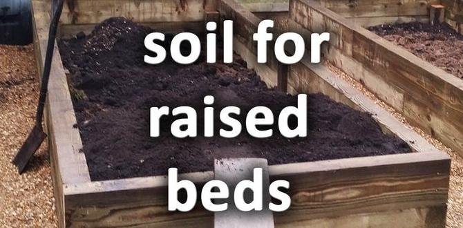 Importance of quality soil in raised beds gardening soil for raised beds Importance of quality soil in raised beds gardening soil for raised beds