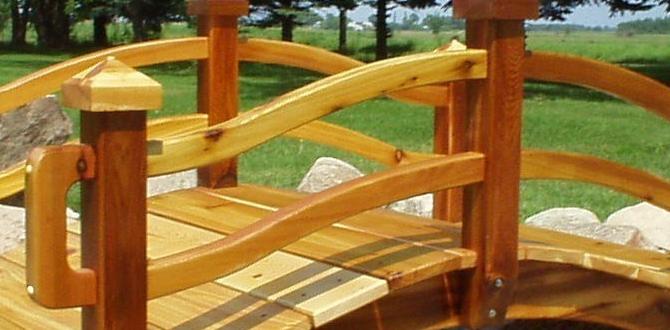 Incorporating accessories with your wooden bridge small wooden bridges for gardens Incorporating accessories with your wooden bridge small wooden bridges for gardens