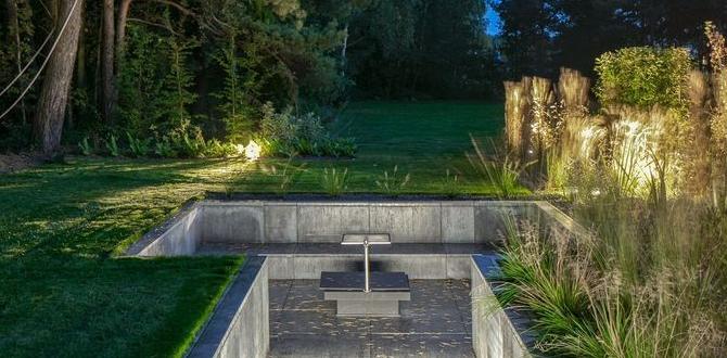 Incorporating garden furniture and decor ideas for square gardens