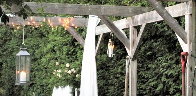 Incorporating lighting in pergola designs pergola designs for small gardens