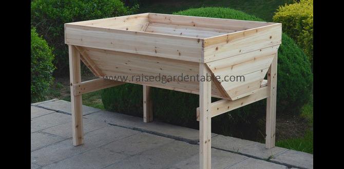 Incorporating storage solutions with planting tables planting tables for gardening