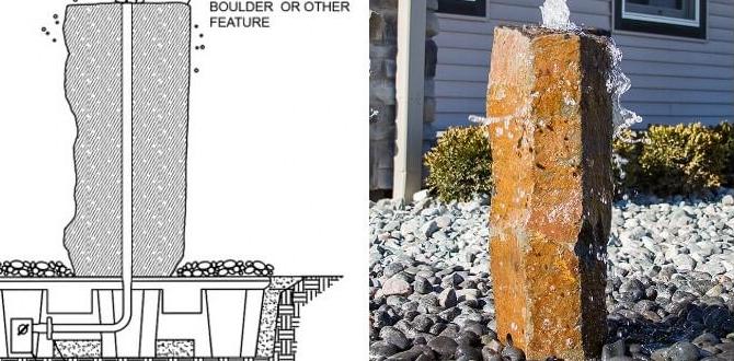 Installation process for small water fountains small water fountains for gardens