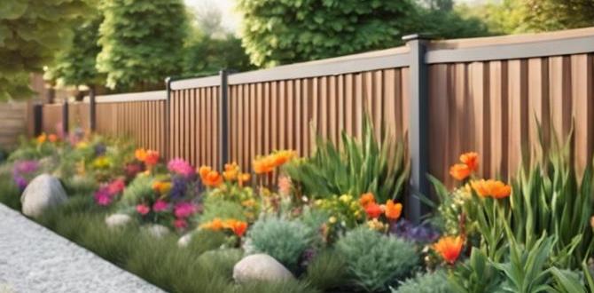 Installation tips fencing for small gardens