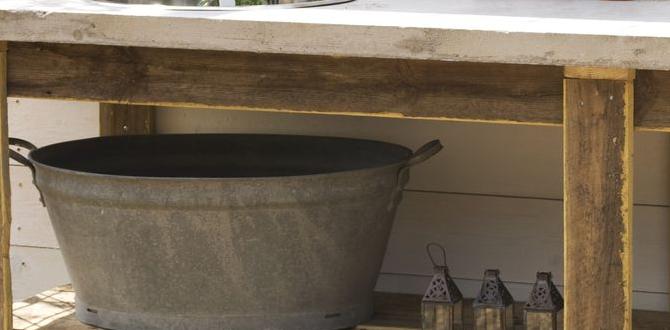 Installation tips for outdoor sinks outdoor sinks for gardening Installation tips for outdoor sinks outdoor sinks for gardening