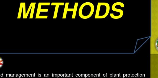 Integrated weed management strategies weed control for gardens Integrated weed management strategies weed control for gardens