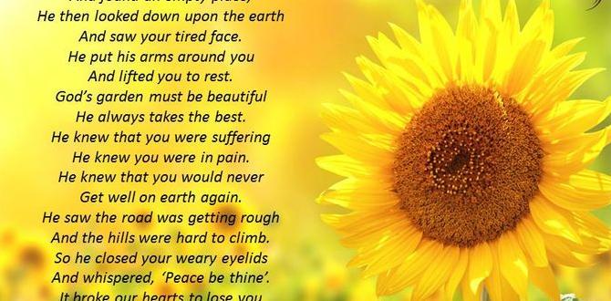 Integrating poems into funeral services poem about gardening for funeral