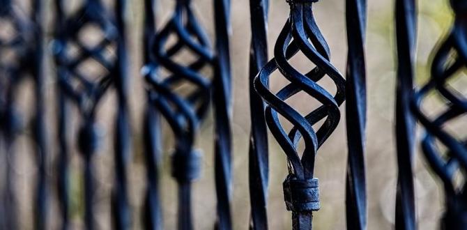 Maintenance tips for metal fencing metal fencing for gardens