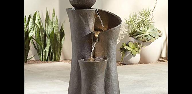 Materials and durability outdoor water fountains for gardens Materials and durability outdoor water fountains for gardens