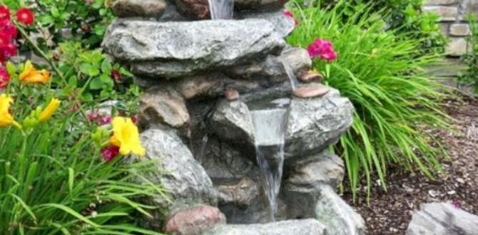 Materials for constructing rock waterfalls rock waterfalls for gardens Materials for constructing rock waterfalls rock waterfalls for gardens