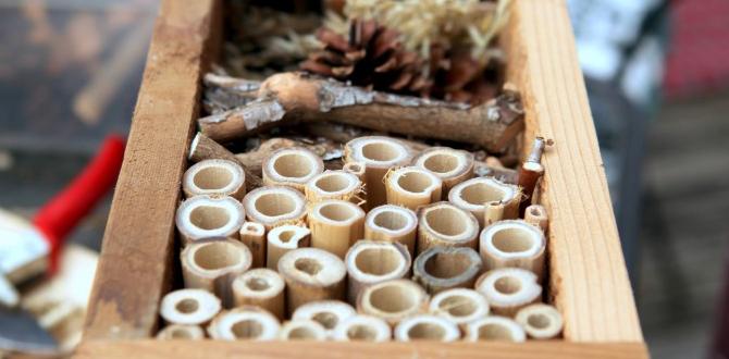 Materials needed to build a bug hotel bug hotels for gardens Materials needed to build a bug hotel bug hotels for gardens