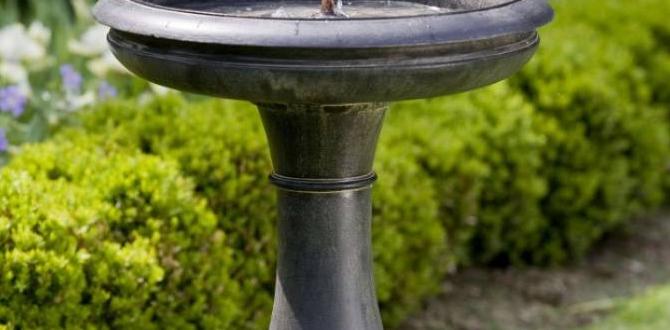 Materials used in small water fountains small water fountains for gardens