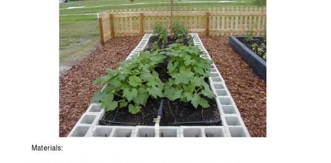 Planning your raised garden bed design concrete blocks for raised gardens Planning your raised garden bed design concrete blocks for raised gardens