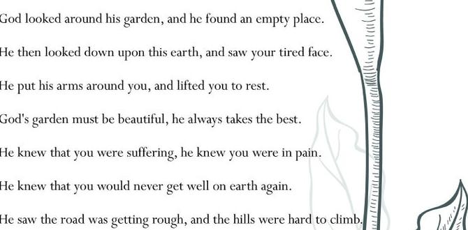 Significance of gardening in life and death poem about gardening for funeral