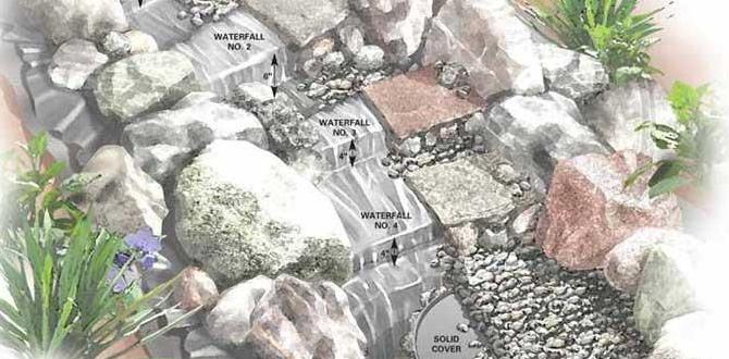 Stepbystep guide to building a rock waterfall rock waterfalls for gardens Stepbystep guide to building a rock waterfall rock waterfalls for gardens