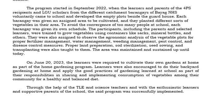 Successful case studies gardening grants for schools