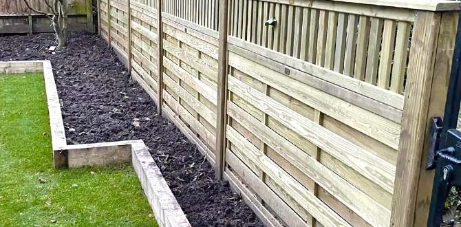 Types of short fencing for gardens short fencing for gardens