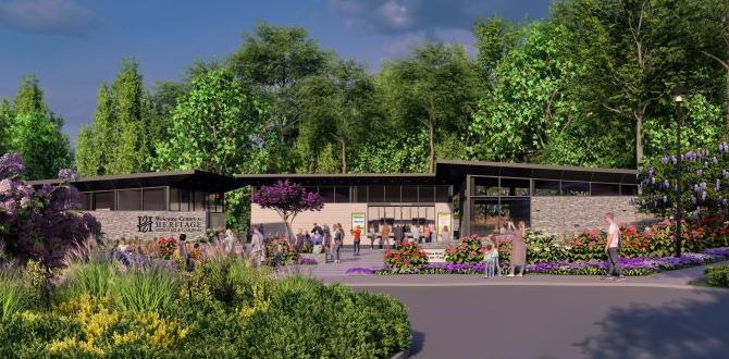 Visitor experience and amenities for his majesty gardens Visitor experience and amenities for his majesty gardens