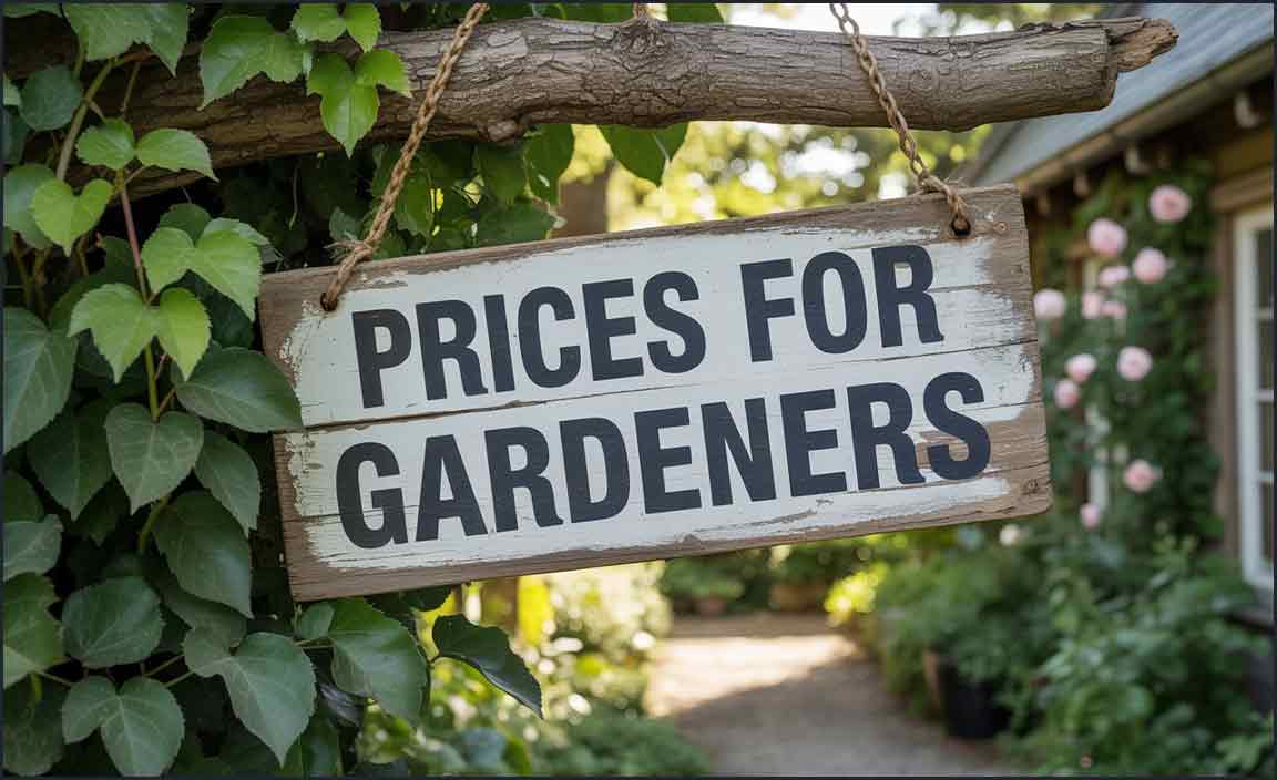 Average Pricing Models for Gardening Services