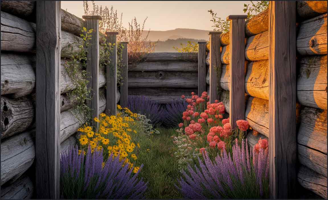 Beautiful Wooden Walls For Gardens: Enhance Your Outdoor Space