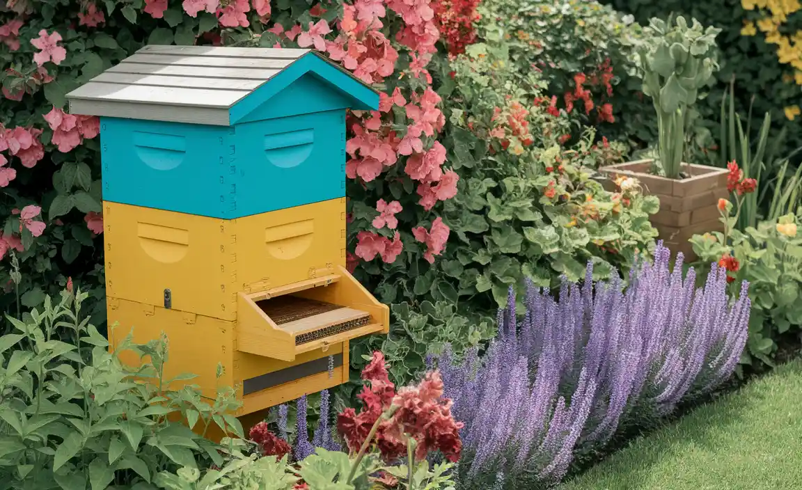 Bee Hives For Gardens: Enhancing Biodiversity And Growth