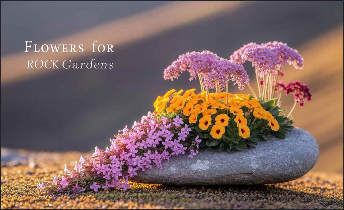 Best Annual Flowers for Vibrant Rock Gardens