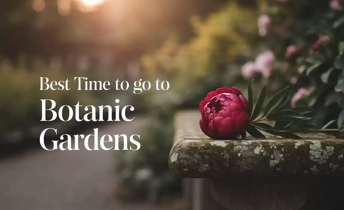 Best Time to Go to Botanic Gardens