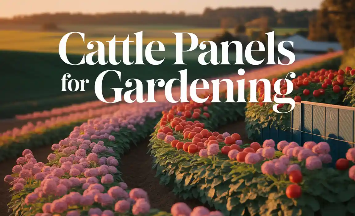 Cattle Panels For Gardening
